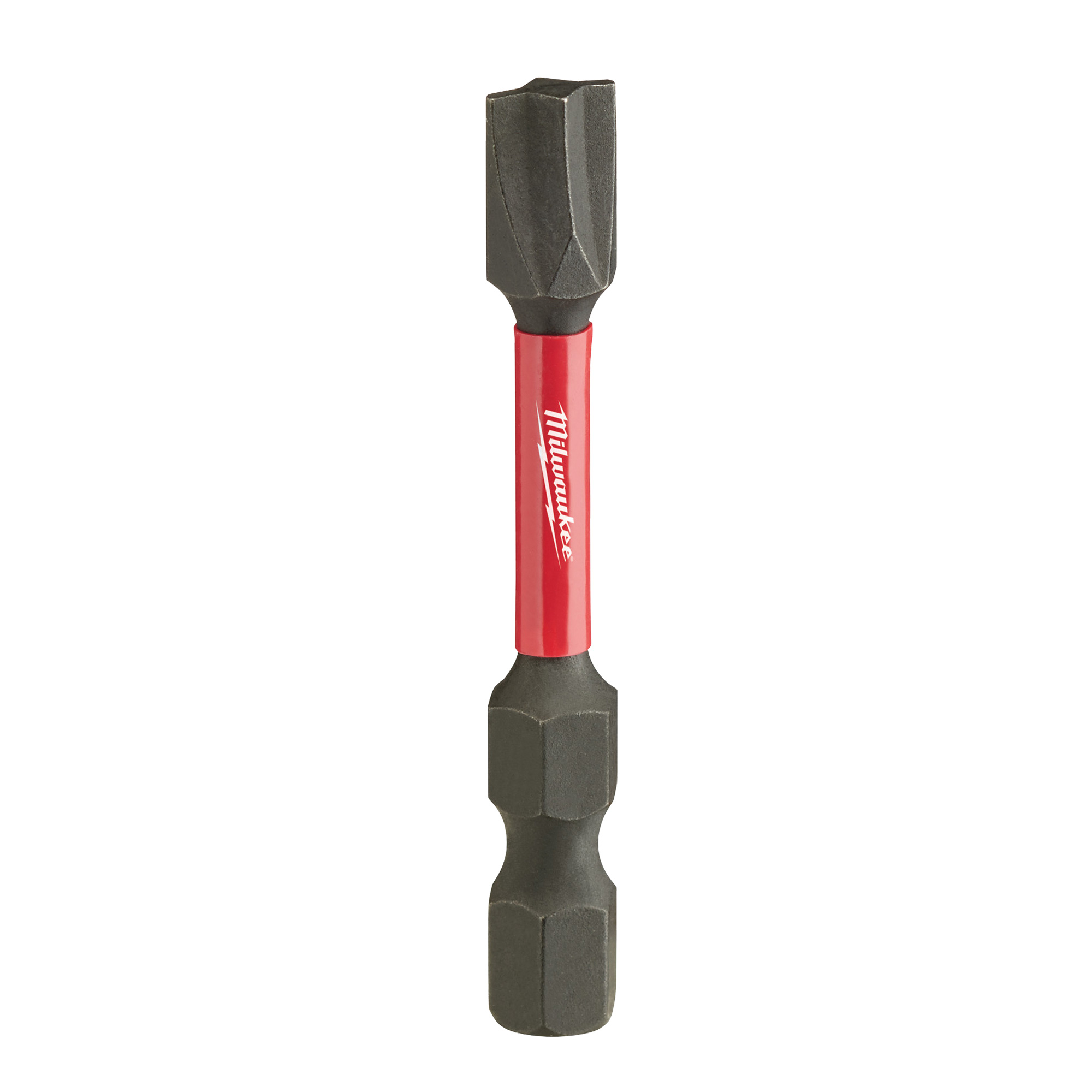 MILWAUKEE Shockwave Impact Power Bits, ECX, 2 Tip, 1/4" Drive Size, 2